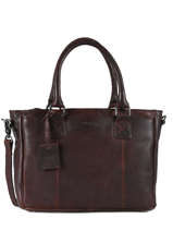 Handtas Antique Avery Leder Burkely Bruin antique avery 536956