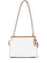 Sac Shopping Rogue Cuir Coach Beige rogue 28484