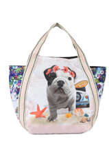 Sac Cabas S Teocalifornia Teo jasmin Beige california T1110SCA