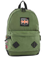 Sac  Dos 1 Compartiment Superdry Vert backpack men M91003JQ
