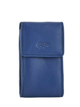 Porte-clefs Cuir Katana Bleu daisy 553025