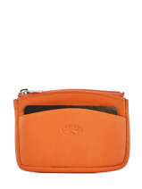 Porte-monnaie Zipp� Cuir Katana Orange daisy 553063
