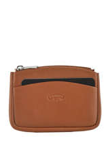 Portemonnee Met Rits Leder Katana Bruin daisy 553063
