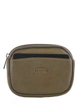 Porte-monnaie Zipp Cuir Cuir Katana Marron daisy 553066