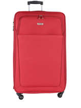 Valise Souple City Travel Rouge city 2885-L