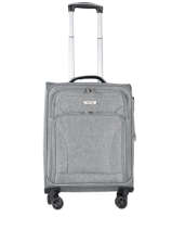 Valise Cabine Travel Gris snow 12208-S