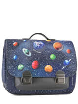 Cartable Jeune premier Bleu canvas ITX18