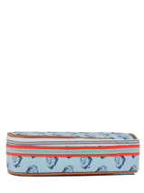 Pennenzak Jeune premier Blauw canvas PB18