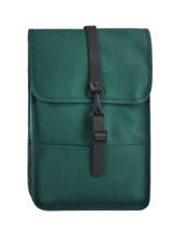 Sac  Dos Business 1 Compartiment + Pc 13'' Rains Vert backpack 1280