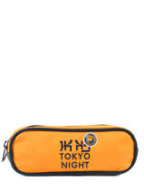 Pennenzak 2 Compartimenten Ikks Geel backpacker in tokyo 18-12836