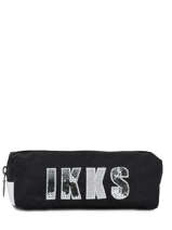 Trousse 1 Compartiment Ikks Noir lucy in the sky 18-11811