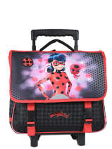 Cartable A Roulettes 2 Compartiments Miraculous tales of ladybug 460-8648
