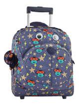 Schooltas Op Wieltjes Kipling Blauw back to school 157