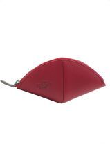 Porte-monnaie Cuir Yves renard Rouge foulonne 20367