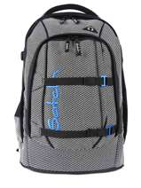 Sac  Dos 2 Compartiments Satch Noir satch SIN