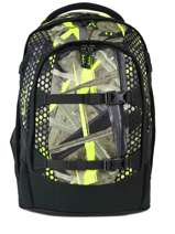 Sac  Dos 2 Compartiments Satch Jaune satch SIN