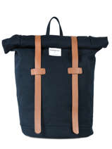 Sac  Dos Business Stig Roll Top A4 + Pc 13'' Sandqvist Bleu stig STIG-R