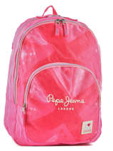 Sac  Dos 2 Compartiments Pepe jeans Rose kasandra 60624