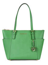 Handtas Jet Set Item Leder Michael kors Zwart jet set item F2GTTT8L