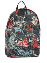 Rugzak 1 Compartiment Quiksilver Grijs youth access QYBP3512