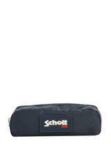 Trousse 1 Compartiment Schott Bleu army 18-11702