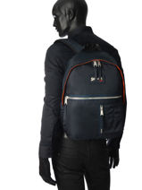 Sac  Dos 1 Compartiment Schott Rose army 18-62702-vue-porte