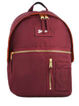 Sac  Dos 1 Compartiment Schott Marron army 18-62704