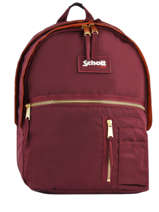 Sac  Dos 2 Compartiments Schott Marron army 18-63704