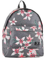 Sac  Dos 1 Compartiment Roxy Gris back to school RJBP3732