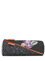 Trousse 1 Compartiment Emoji Noir afraid EMR10003