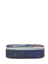 Pennenzak Jeune premier Blauw canvas PB18
