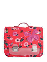 Cartable Jeune premier Rose canvas ITD18