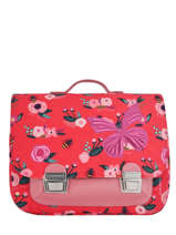 Cartable Jeune premier Rose canvas ITX18