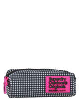 Trousse 1 Compartiment Superdry Noir accessories woomen G98120NQ