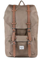 Sac � Dos Little America 1 Compartiment + Pc 15'' Herschel Noir classics 10014