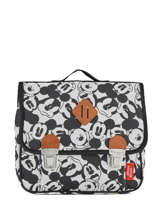 Cartable 1 Compartiment Mickey and minnie mouse Blanc fashion 88-8879