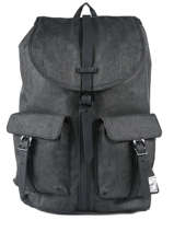 Rugzak 1 Compartiment + Pc 15'' Herschel Zwart classics 10233