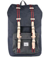 Sac � Dos 1 Compartiment Herschel Noir offset 10014-O