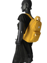 Sac  Dos 1 Compartiment Herschel Jaune classics woman 10502-vue-porte