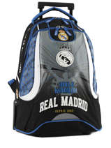 Sac  Dos  Roulettes 2 Compartiments Real madrid Noir 1902 183R204R