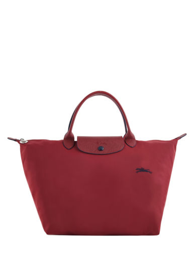 Longchamp Le pliage club Sac port main Rouge