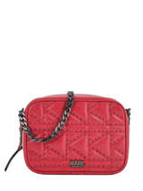 Sac Bandoulire Quilted Studs Cuir Karl lagerfeld Rose quilted studs SPARK6
