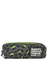 Trousse 1 Compartiment Superdry Noir accessories woomen G98003JR