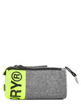 Trousse 1 Compartiment Superdry Gris accessories men M98001SR