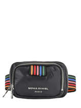 Sac Banane Forever Nylon Sonia rykiel Noir forever nylon 2466-39