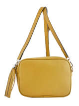 Cross Body Tas Caviar Leder Milano Geel caviar CA160613