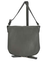 Schoudertas Caviar Leder Milano Grijs caviar 145