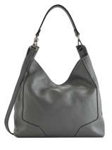 Schoudertas Caviar Leder Milano Grijs caviar CA1605