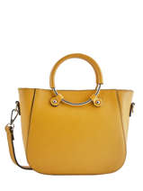 Cabas Caviar Cuir Milano Jaune caviar CA17061