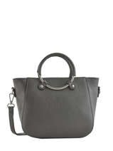 Cabas Caviar Cuir Milano Gris caviar CA17061